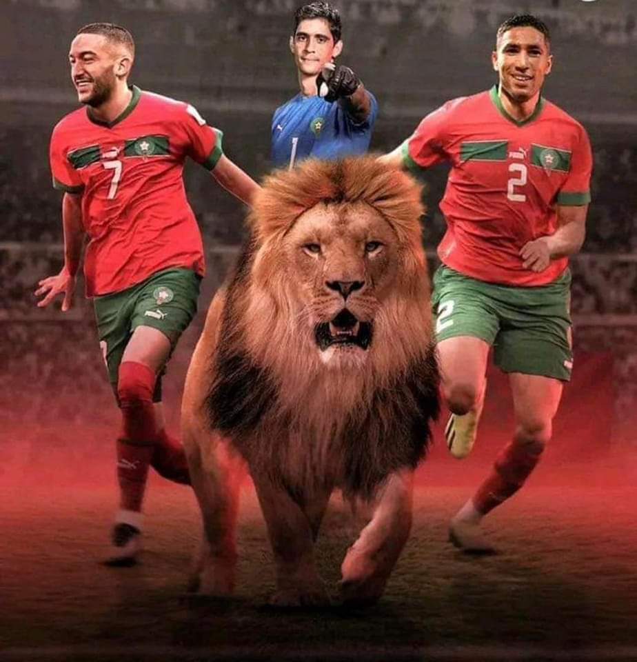 قطر بالاستضافة وحسن التنظيم والمغرب  بالتفوق والأداء الرائع جعلونا نفخر ونرفع راسنا ونتشرف ان وجودنا في المونديال ليس للتمثيل