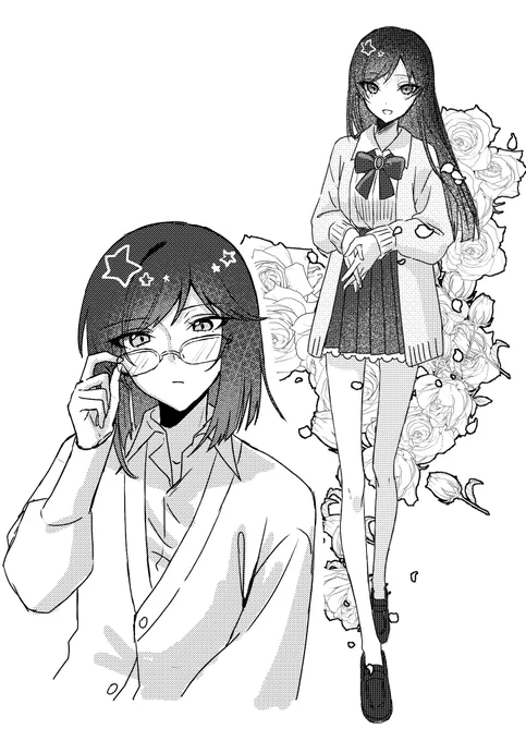 ティエが好きなのでいっぱい描いた 