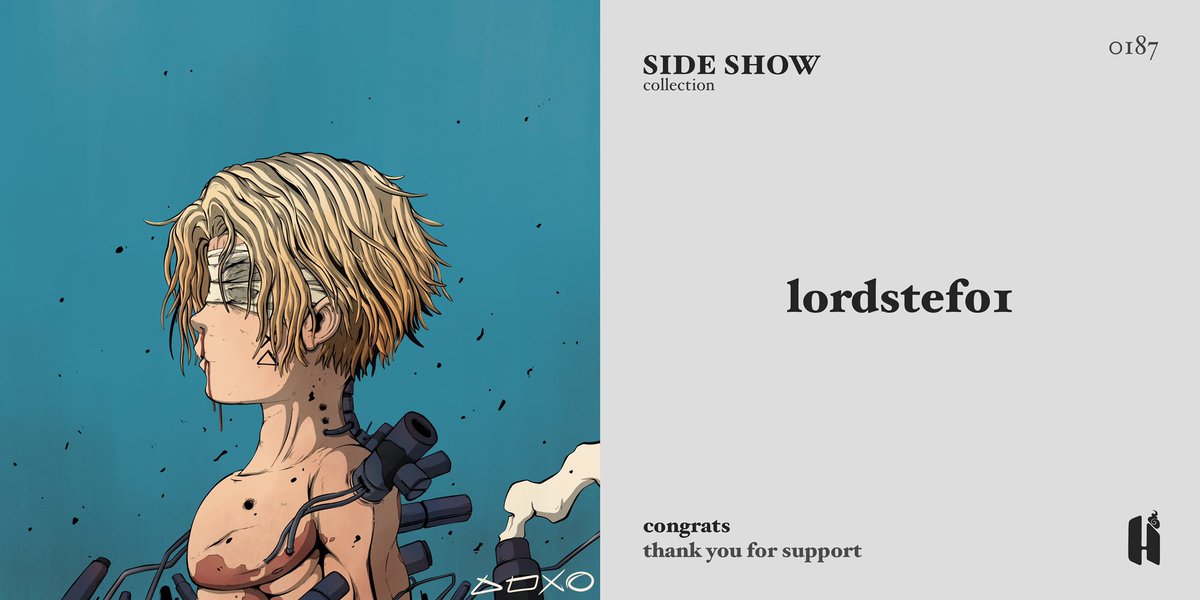 SideShowOA's tweet photo. 💥 Congrats lordstef01 💥

Thank you for your support ! https://t.co/ux9megpgve