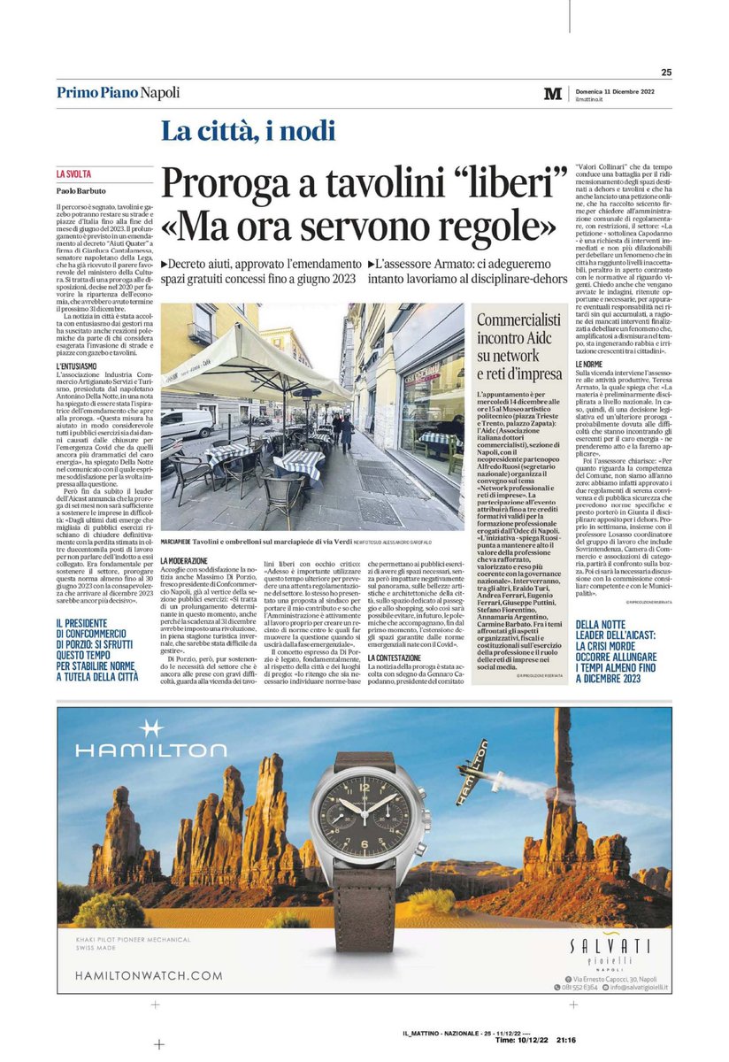 dippimax's tweet photo. Un'ampia rassegna stampa! Rendiamo Napoli più accogliente e funzionale e tutti avranno benefici #Napoli #confcommercio https://t.co/Oiu6z5UtP2