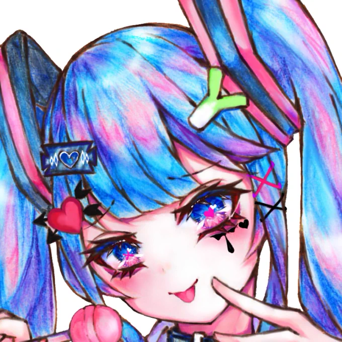 お顔部分! 