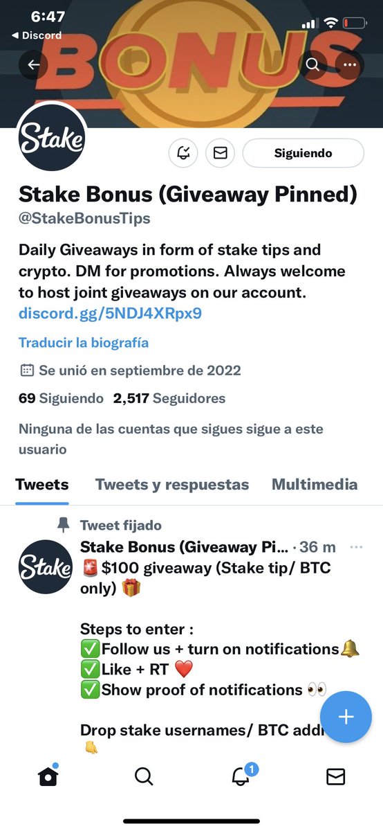 danyeli2383's tweet photo. @StakeBonusTips Done  stake name :Danyeli https://t.co/7qdKJPiELC