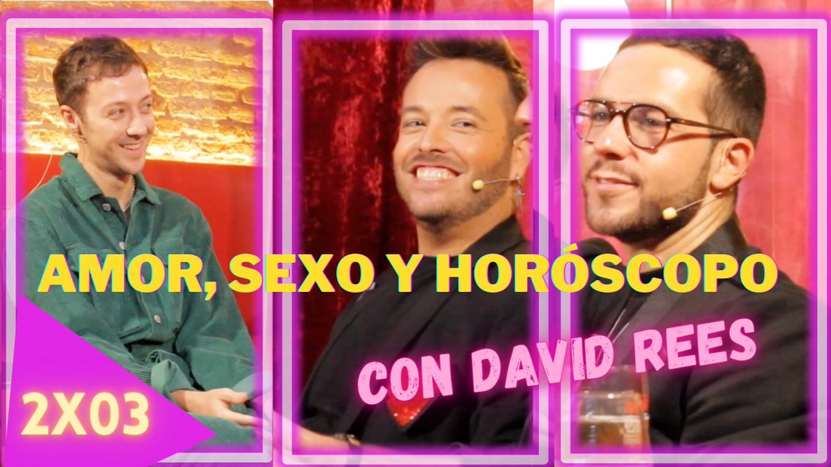 ¡¡¡NUEVO PROGRAMA!! 

No te pierdas el podcast "Amor, sexo y horóscopo" con  <a href="/davidreesm/">David Rees</a> 

Ver podcast 👉🏽 bit.ly/3HrTmiC