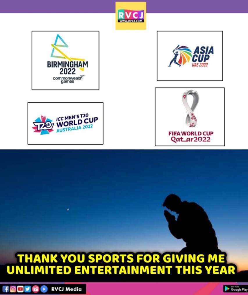 2022 was a sports year ❤🛐. 

#Sports #Birmingham #Asiacup #T20IWorldCup2022 #FIFAWorldCup2022