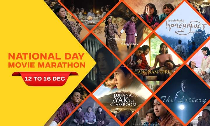 Samuhott2021's tweet photo. The National Day holds a special place in our hearts. Samuh joins the Nation and Bhutanese around the globe to pay tribute to our benevolent and visionary leaders ✨🇧🇹🐉

To celebrate the 115th National Day, join the Samuh National Day Movie Marathon. https://t.co/TnHU9pv2GQ
