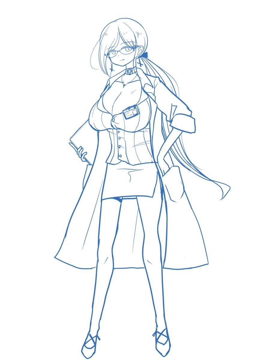 長乳のオリキャラ
(今週の処女王の新キャラです) 