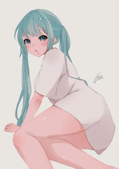 #初音ミク#イラスト 