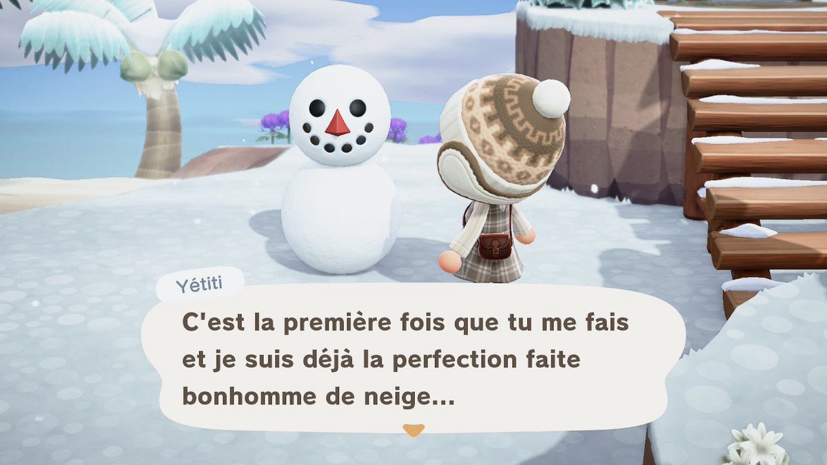 Hello ❄️
Ça y est Elůne a revêtu son manteau blanc. ⛄️
#ACNH