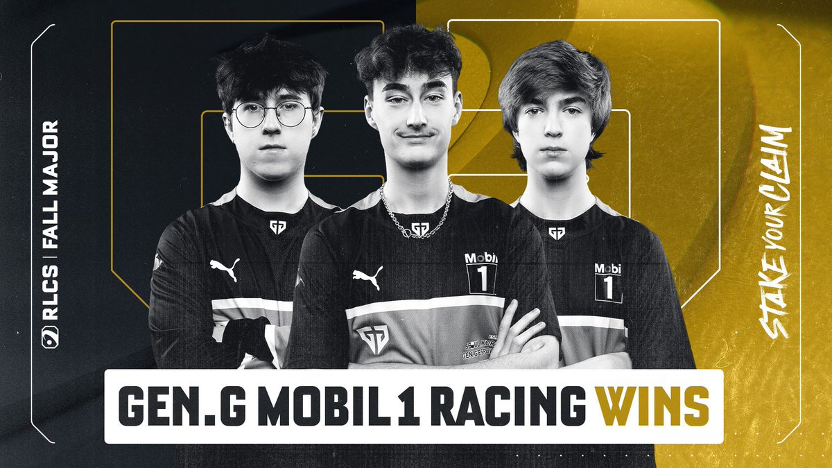 RLEsports's tweet photo. OFF TO THE SEMIFINALS! @GenG take it in 7 😤

#RLCS https://t.co/yKPZViI9Yx