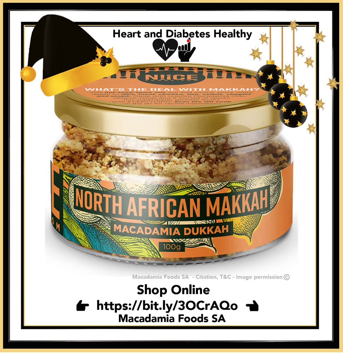 MacadamiaFoodSA's tweet photo. .
𝐌𝐚𝐜𝐚𝐝𝐚𝐦𝐢𝐚 𝐌𝐚𝐤𝐤𝐚𝐡 [𝐃𝐮𝐚𝐤𝐤𝐚𝐡] 𝐃𝐨𝐮𝐛𝐥𝐞𝐝 𝐑𝐨𝐚𝐬𝐭𝐞𝐝.🎄✨💫
 Use as a coating for chicken, beef, pork, steak, sosaties, roasted, or grilled veggies.

𝐒𝐡𝐨𝐩 𝐎𝐧𝐥𝐢𝐧𝐞::
👉 https://t.co/P6uC3mut3l
~ https://t.co/ffeO3DiQvQ