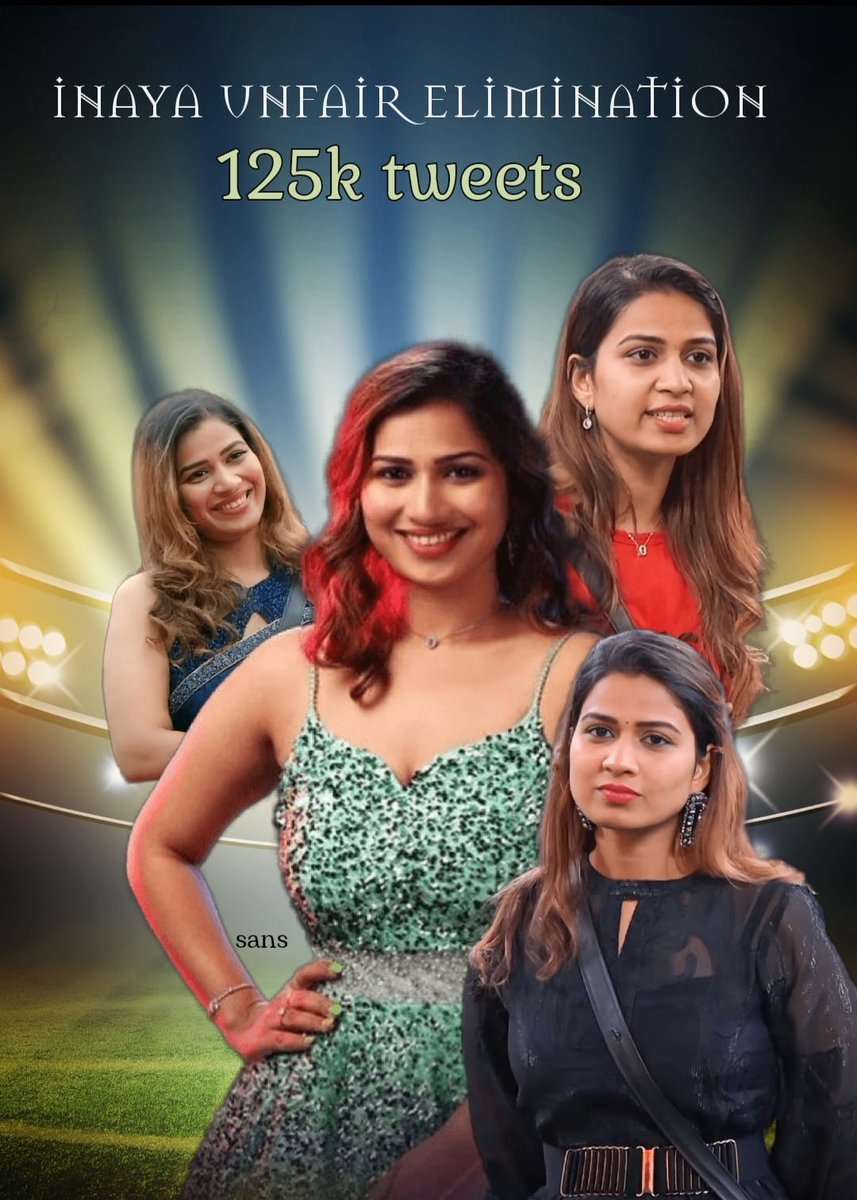 TrendsInaya's tweet photo. Iam Really happy #InayaSulthana𓃵  fam....
Thanku  For Every one..

We successful completed the trend...
125 k Done and Dusted.... 💥💥💥
Love You All...
#BiggBossTelugu6
#BiggBoss6Telugu https://t.co/ACjE5Wm6HP