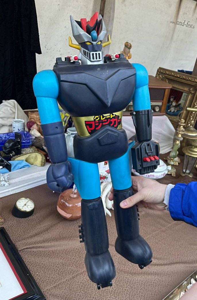 Flohmarkt-Fund des Tages.
Great Mazinger - 1978 Shogun Warriors - Jumbo Great Mazinga