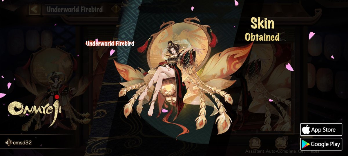 edomsuhada's tweet photo. #Onmyoji# I got a brand new rare skin! Check it out and try your luck! https://t.co/0CURLMDWT8
