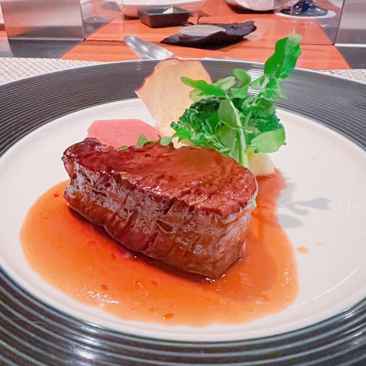 akieesan's tweet photo. #フレンチ はやっぱ美味しい〜(*^^*)
 
#ホテル日航高知旭ロイヤル 
#エンジェルビュー 
#ANGELVIEW
#フレンチレストラン 
#French
#ワールド航空サービス 

#安田明生 #akioyasuda #야스다아키오 #모델 #model #モデル #俳優 #actor #배우 https://t.co/uyR5nCGfFZ