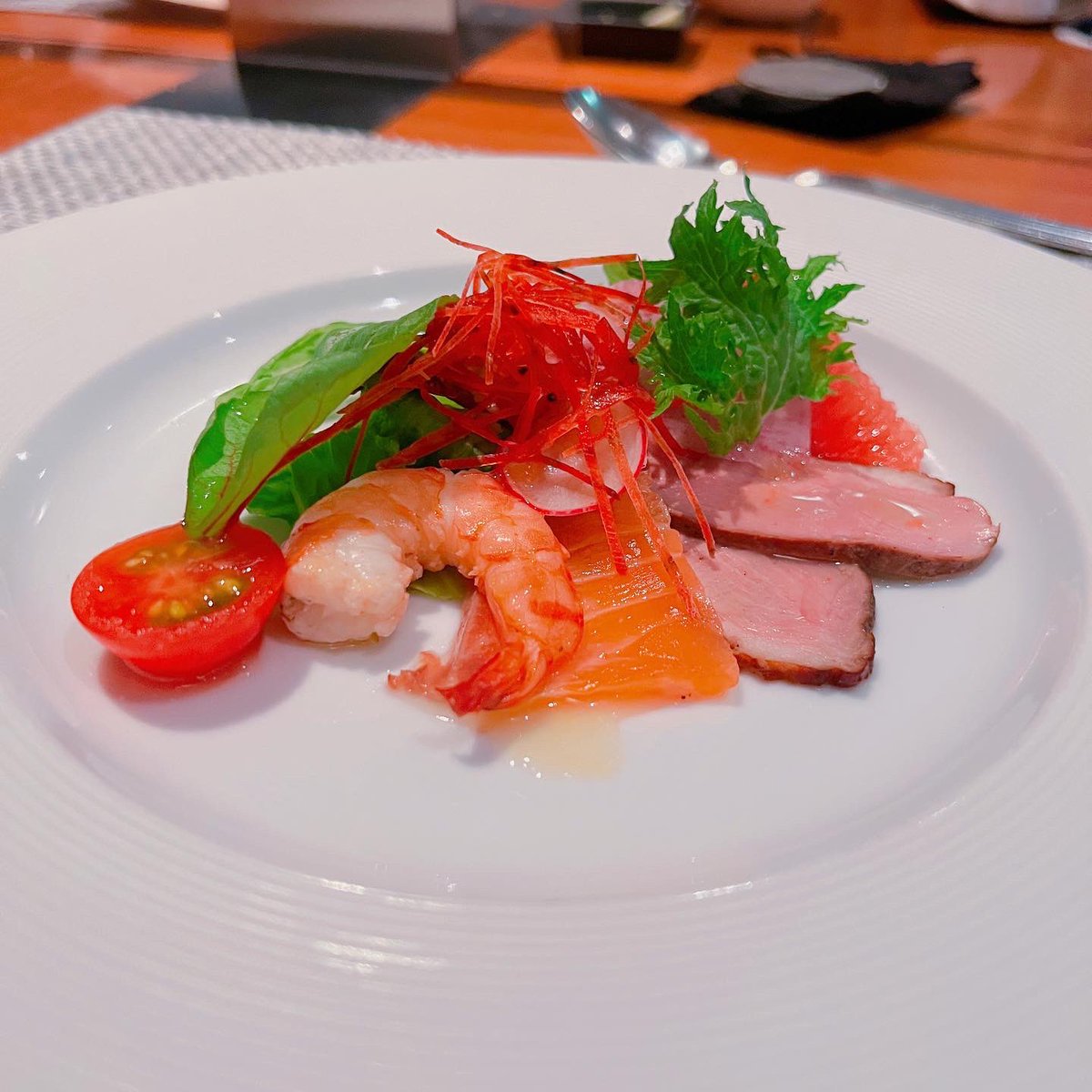 akieesan's tweet photo. #フレンチ はやっぱ美味しい〜(*^^*)
 
#ホテル日航高知旭ロイヤル 
#エンジェルビュー 
#ANGELVIEW
#フレンチレストラン 
#French
#ワールド航空サービス 

#安田明生 #akioyasuda #야스다아키오 #모델 #model #モデル #俳優 #actor #배우 https://t.co/uyR5nCGfFZ