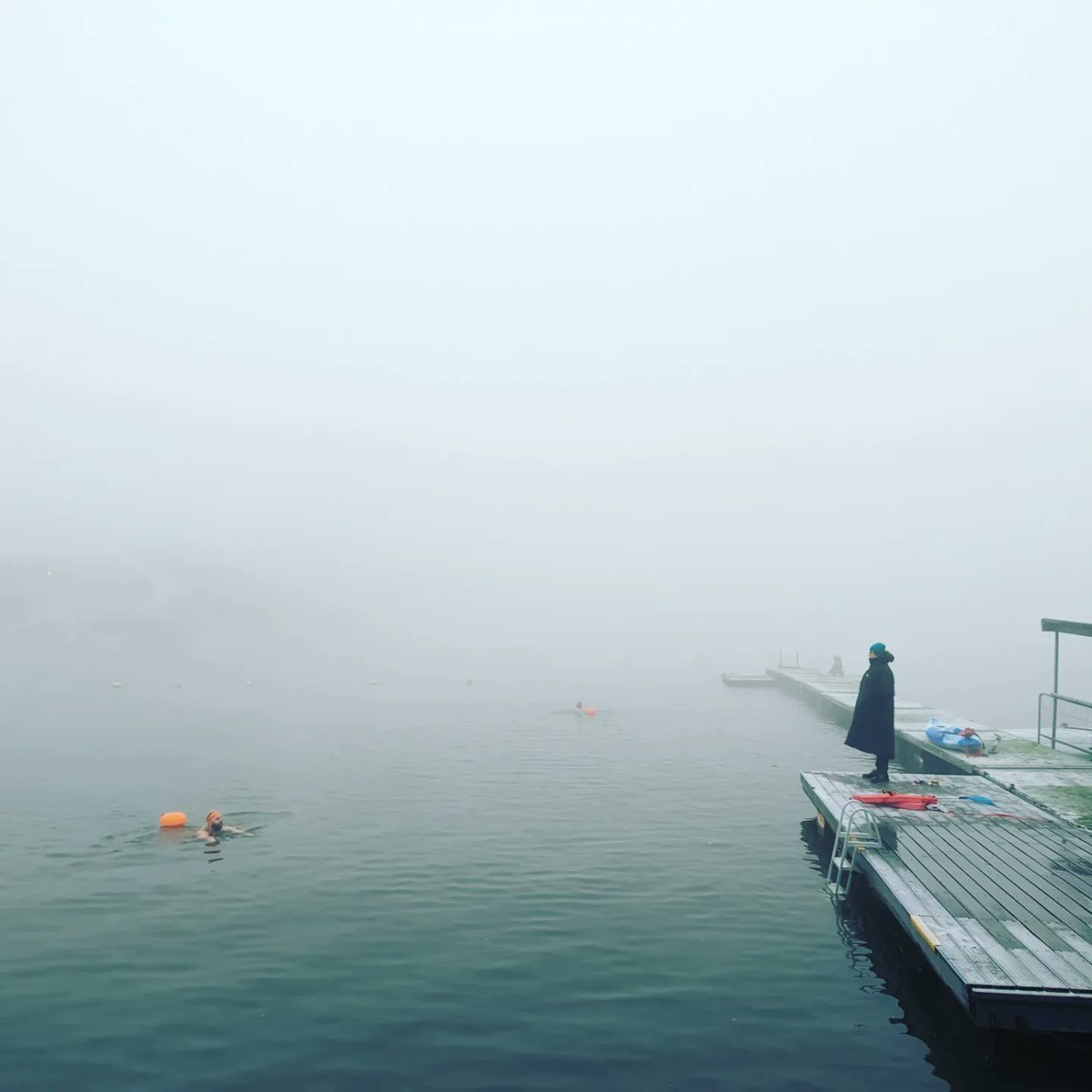 allensl81's tweet photo. Well that was fresh! -4 above and 4.4 below πββοΈβοΈπ₯Ά#OpenWaterSwimming #SwimWild #Sub10club #Sub5Club #TheStoics https://t.co/hWRMsESLEz