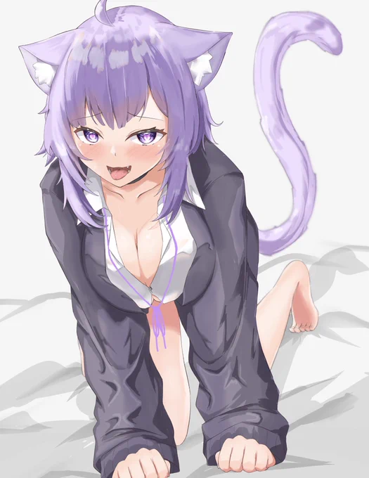おかゆんをリードで…#絵かゆ 