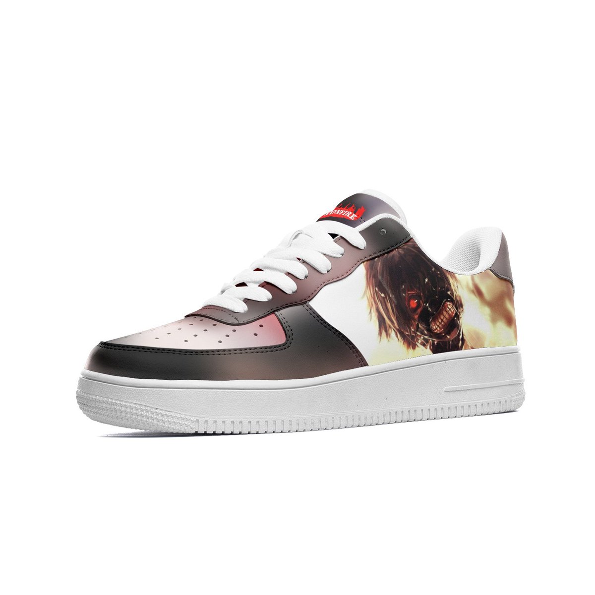 CityonFireCo's tweet photo. City on fire custom #TokyoGhoul KENXTOUKA Air Force Ones! We love how these beautys came out!

Link: https://t.co/fUzrx8hFJJ https://t.co/NYyTk7dloR
