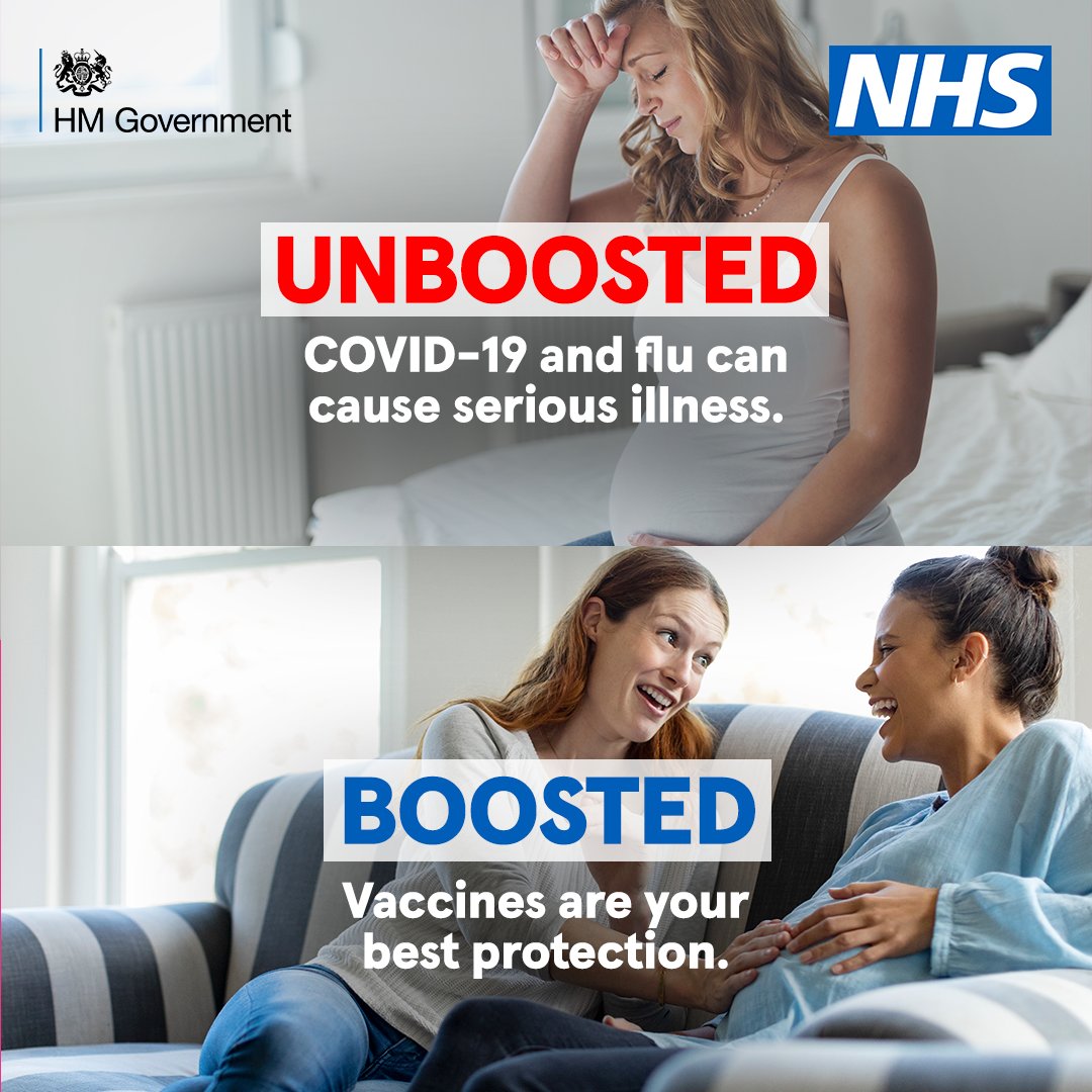 COVID-19 and flu can cause serious illness. Vaccines are our best protection against these viruses this winter. Find out more: nhs.uk/wintervaccinat…