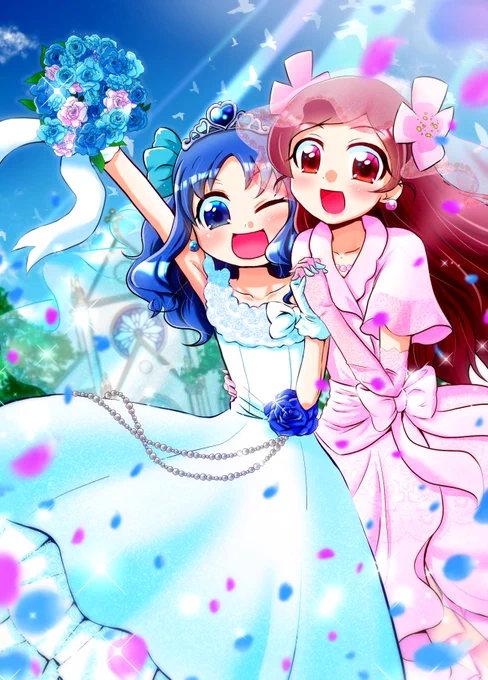 つぼえり結婚して#これを見た人はツーショットを貼れ#precure 
