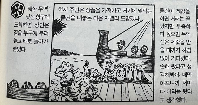 기원전600년 지중해의 비대면..침묵교역 https://t.co/vrN6adz0es 