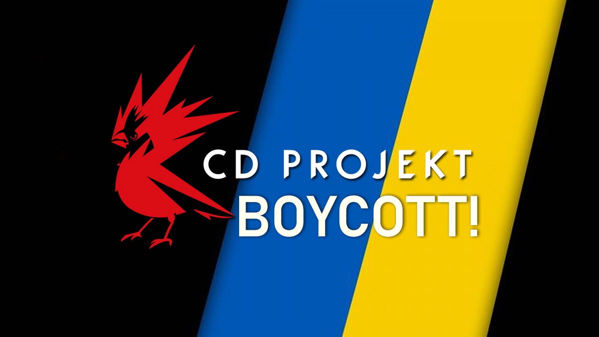 GamewayUA's tweet image. Оголошуємо бойкот @CDPROJEKTRED і не будемо висвітлювати їх ігри! Видалив #Cyberpunk2077 з #PS5 і не гратиму в оновлення #Witcher3. Їх заяви на підтримку українців виявилися нещирими. Польська студія цинічно продовжує співпрацю з аудиторією держави терориста-росії. Долучайтесь!