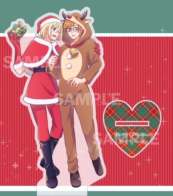 自分へのクリスマスプレゼントにこんな感じのアン正のアクスタが届く予定…! 