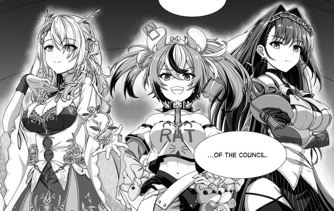 I made some changes for the official manga panel.

That's right, the hair has more detail. No more sus changes. 😶 