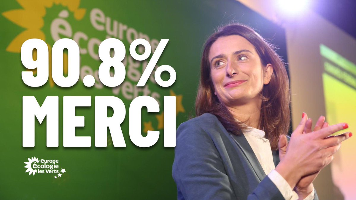 marinetondelier's tweet photo. Hier, je suis devenue Secrétaire nationale d’ @EELV grâce à la confiance des adhérent.e.s, à une forte volonté de rassemblement, et à un projet ambitieux pour l’écologie.

Le travail commence aujourd’hui, avec une équipe solide et solidaire de choc  🌻 https://t.co/BXBfq0ZGcC