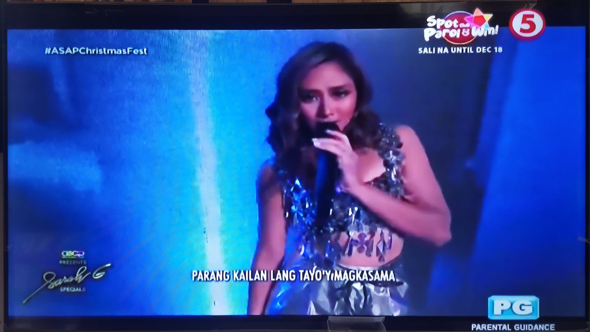 RC23STAR's tweet photo. Miss na miss ka namin, @JustSarahG ππ
Bumalik ka ha please lang!!!
#ASAPChristmasFest https://t.co/Fm26fWDxXw