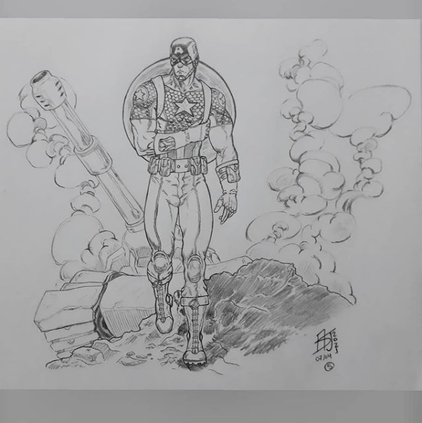 Claudio80435354's tweet photo. Alessandro Silva - Arte
Pseudodesenhista amador profissional
https://t.co/V4XTds92xq
Capitão América.
#drawingheroes #arte #art #aprenderdesenho #dessin #marvel #drawinghero #pencil #captainamerica #DCcomics #sketch #study #studyreference #desenhar #illustration #casadasideias https://t.co/AHNAxcDcfP