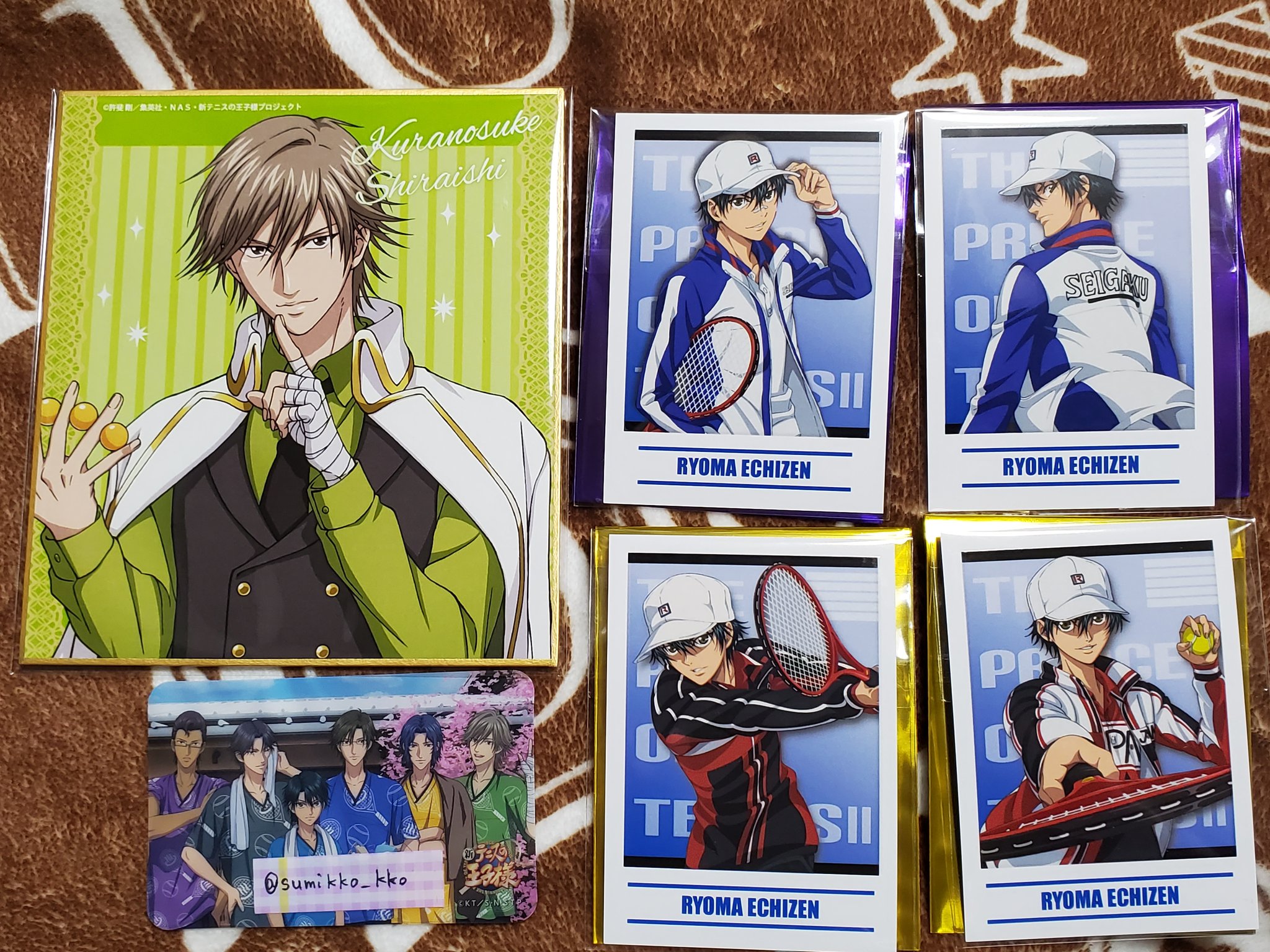 テニスの王子様 スティックポスター 1BOX 不二 跡部 幸村 仁王 白石