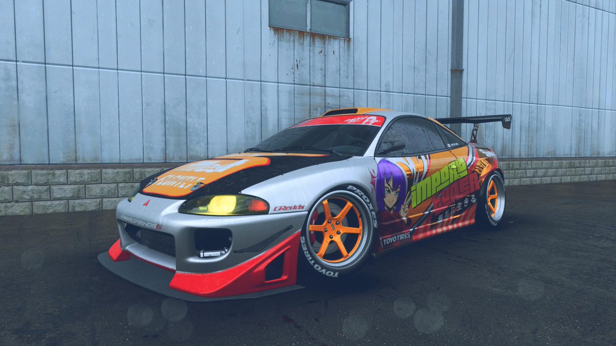 EzumeModesto's tweet photo. #PS5Share, #NeedforSpeedUnbound #ModestoDesigns #Custom #Livery #Design #NFS #Unbound #JDM #ClassicJDM #ImportTuner #Mitsubishi #Eclipse #GSX https://t.co/51jervS0Mi