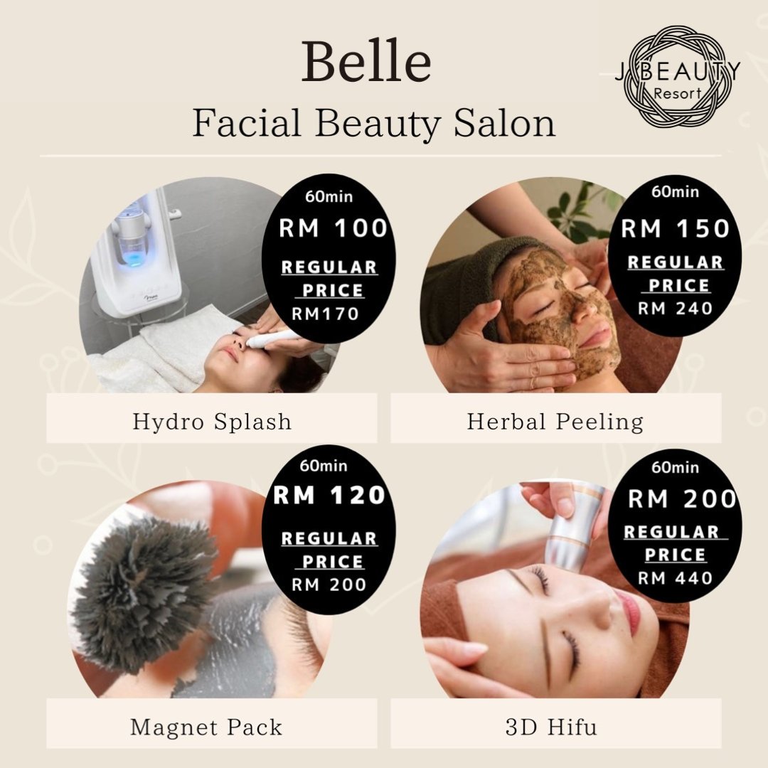 JBEAUTY_Resort's tweet photo. 💆‍♀️Belle
We introduce the latest beauty clinic-level machines as soon as possible to meet your needs! 
We offer not only machine treatments, but also all-hand treatment, which is a unique combination of esthetic treatment and relaxation.
#malaysia #pinnaclemall #jbeautyresort https://t.co/saf7QEBzPv