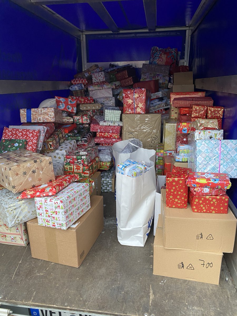 CaresVechta's tweet photo. Jetzt weiss ich wie sich ein Weihnachtsmann fühlt … oder ein Paketbote https://t.co/oMuhLDuNXV