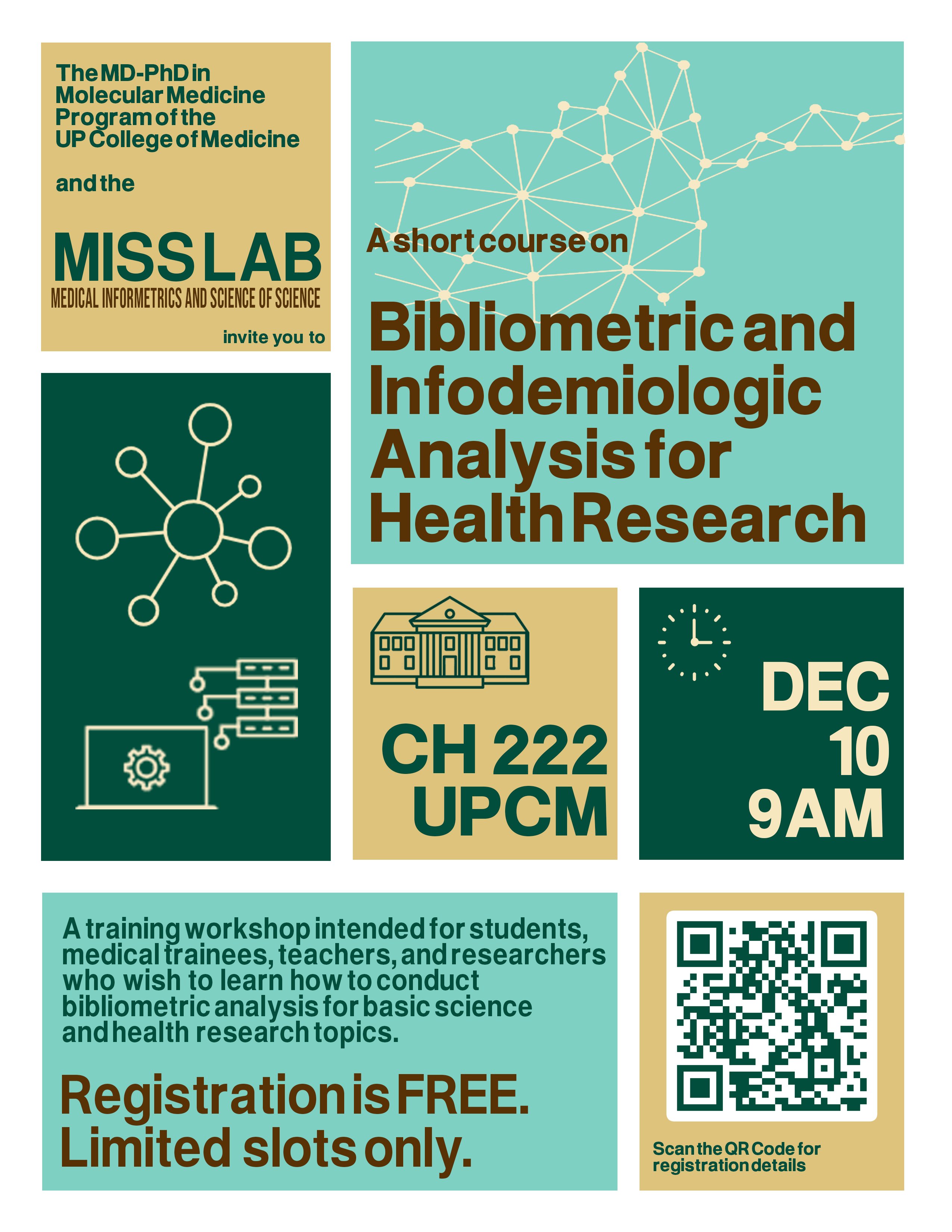 Ourlad Tantengco on Twitter "For bibliometrics training, we taught the