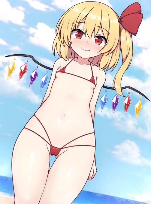 マイクロ水着フランちゃん💛💛 