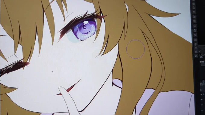久々に誕生日イラストwip 