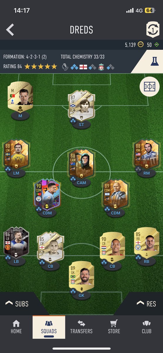 Fishy_013's tweet photo. @FIFA22_INFO Any upgrades all tradeable except dalglish https://t.co/4oBNeBh1gc