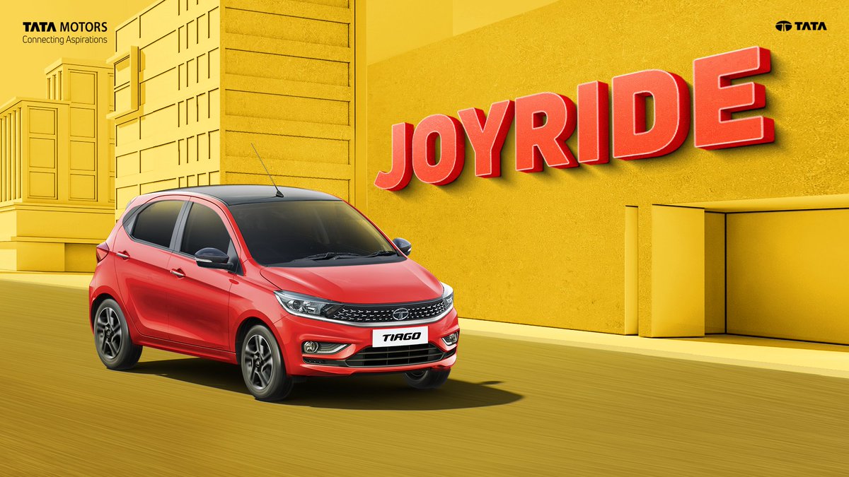 TATA_CARS's tweet photo. Steal the spotlight on every drive, in the alluring 'Flame Red' shade of the #SeriouslyFun Tata Tiago.
Visit https://t.co/Hq2GY0aoPI to book your Tiago today.
#TataTiago #SeriouslyFun #TataMotorsPassengerVehicles #CarsDaily #Cars #Hatchback #Roadtrip #Drives #Fun #FunDrives https://t.co/6FDiBEO2u4