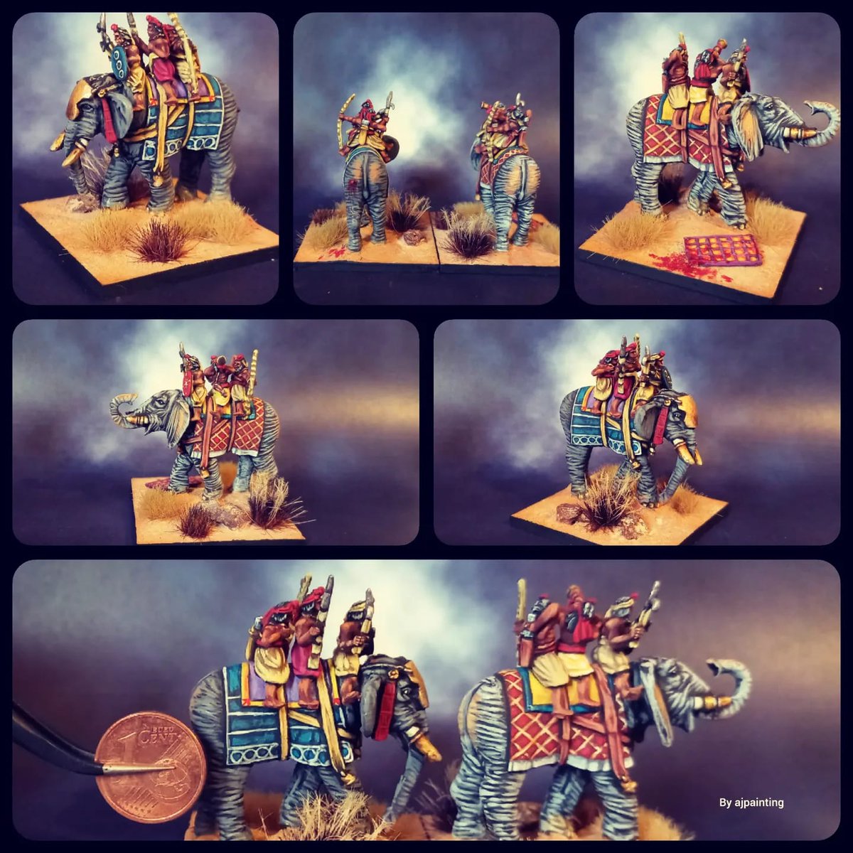 Habemus_Ludum's tweet photo. #pintoreshabemusludum
Elefantes indios para el arte de la guerra por @painting_aj
#adlg #miniaturepainting #miniatures #miniature #painting #paintingminis #paintingoftheday #india @AKInteractive #akinteractivepaints #picoftheday #forgedinbattle #museodelminiaturismo https://t.co/5SlRaqvbl7