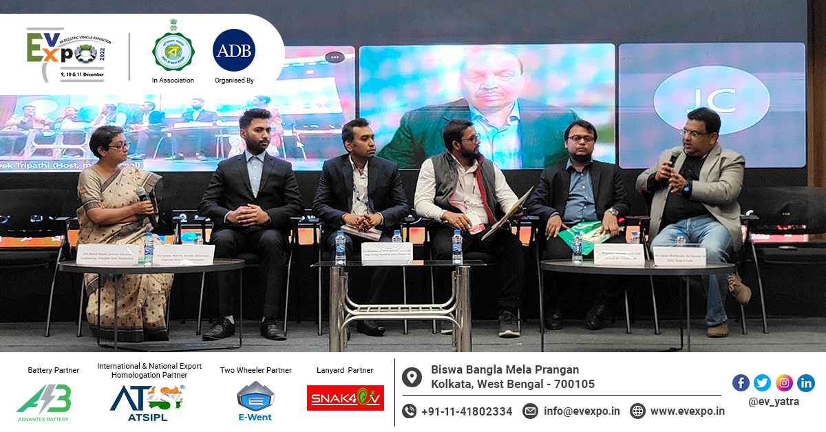 EV_Yatra's tweet photo. Glimpses from the session on ‘Skilling Needs for Greater &amp; Faster Adoption of EVs’. This session assessed prioritising EV skill needs and requirements for the current #EV industry and developing a future-ready workforce. https://t.co/ZbnkZnR8Jh