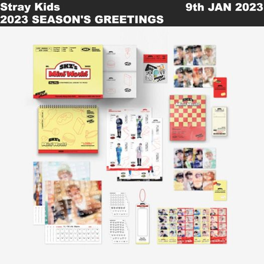 DdaengPortal's tweet photo. Stray Kids - Seasons Greetings 2023 
Get yours Now in the DdaengKpop christmas sale. 
#DdaengKpop #Kpop #Korea #Music #Straykida #Stay
https://t.co/YSBjw2BaYQ https://t.co/BuiLykl8Kq