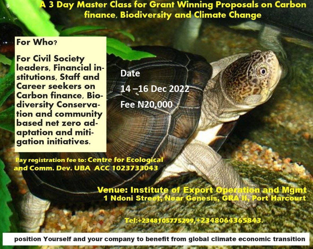 cecdrainforest's tweet photo. Photo from John Akinnuba Registration Link: https://t.co/7EGzu3IQO4 https://t.co/d1FU65Tcvr