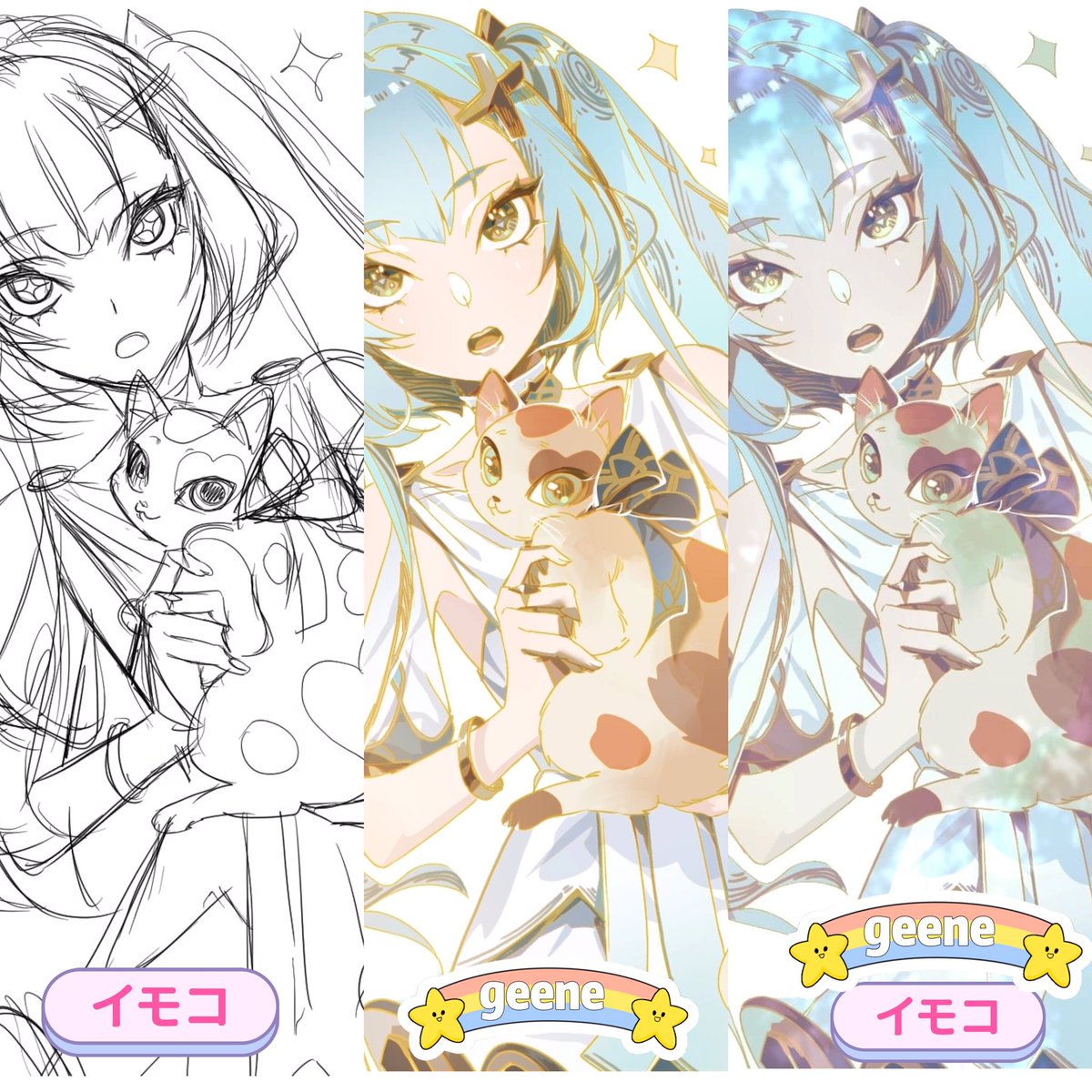 「原神のファルザンさん!レギ と一緒に描きました 」|ｲﾓｺ🫀のイラスト