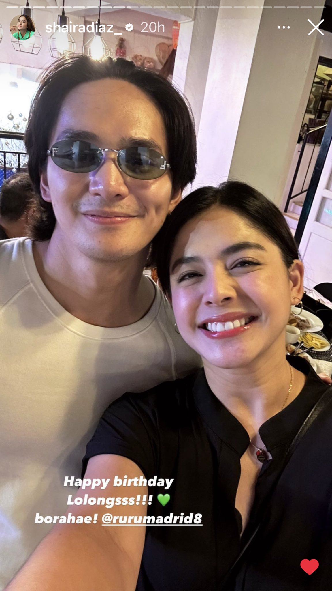 Happy birthday Ruru Madrid  