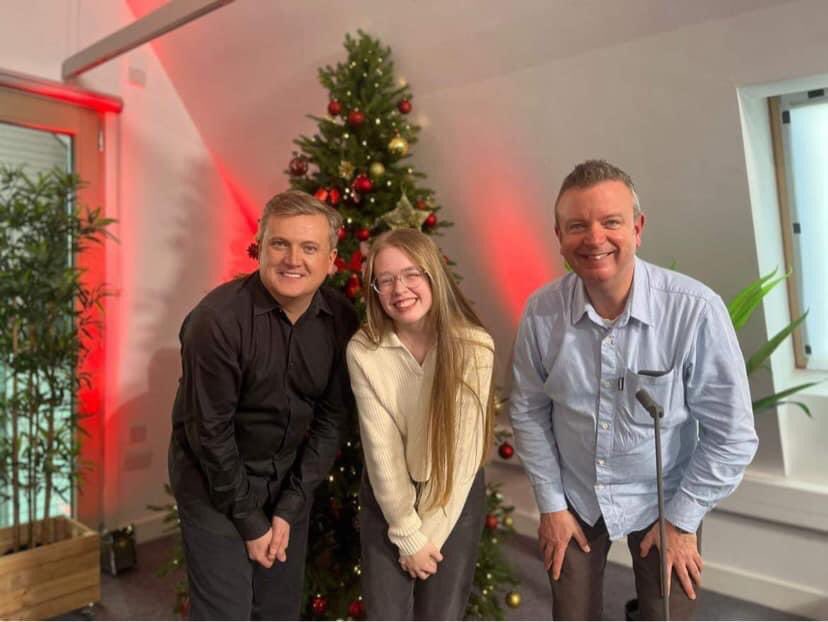 Our chorister Abi features in today’s <a href="/BBCSoP/">BBC Songs of Praise</a> Young Chorister of the Year Final. What amazing experience singing with <a href="/realaled/">Aled Jones</a> and meeting <a href="/revkatebottley/">Kate Bottley</a> (Photo Credit / permission from
Deio Jones &amp; Tricia Yourkevich)