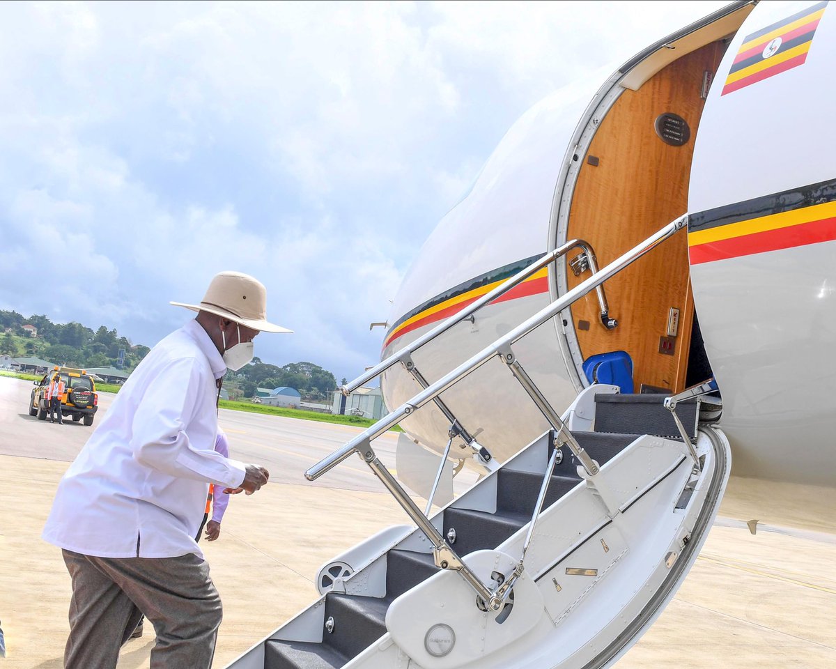 On my way to Washington DC, USA for the US-Africa Leaders summit among other official engagements.