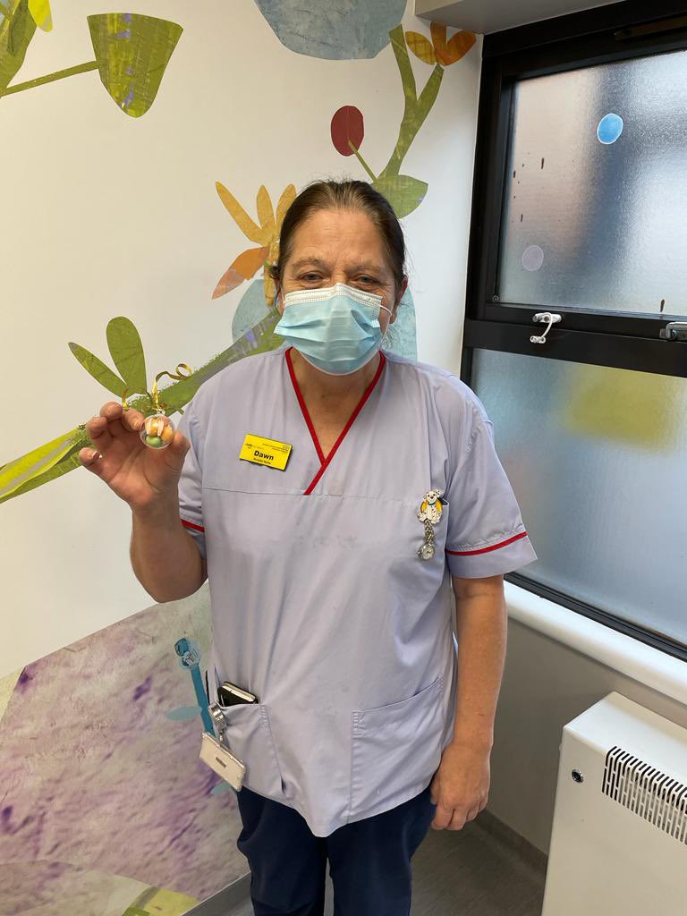 CED_BHRUT's tweet photo. December 11th 🎄 @kirstynurse nominated Nursery Nurse Dawn (one of, if not the longest standing member of the CED family!) for coming in today last minute to support the team at KGH. #CEDadvent #MeetTheTeam https://t.co/gJHUwhPBug