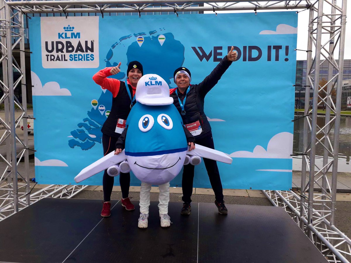 Vandaag mijn eerste KLM Urban Trail in Eindhoven gelopen! Dat smaakt naar meer. 🏃🏽‍♀️#KLMUrbanTrail #samenlopenisgezellig